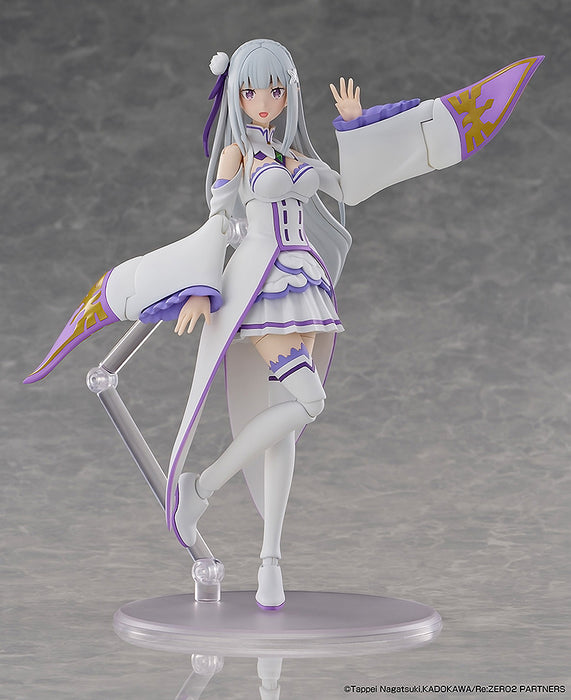 Kadokawa Model Kits: Re Zero Starting Life In Another World - Emilia Deluxe Kit De Plastico
