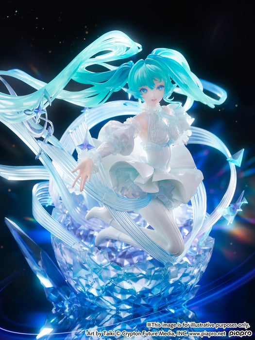 Cyberz Scale Figure: Vocaloid - Hatsune Miku Crystal Dress Escala 1/7