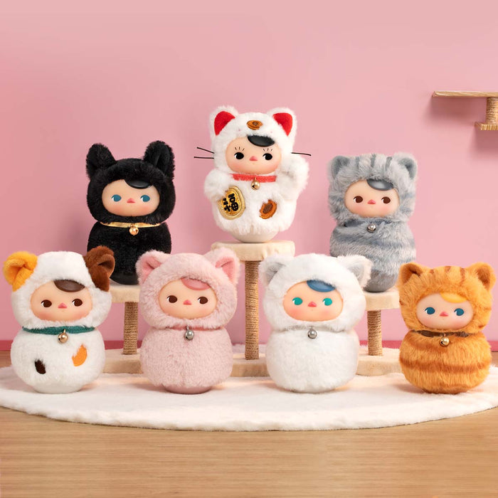POP MART: Pucky - Roly Poly Kitty Series - Vinyl Plush Blind Box
