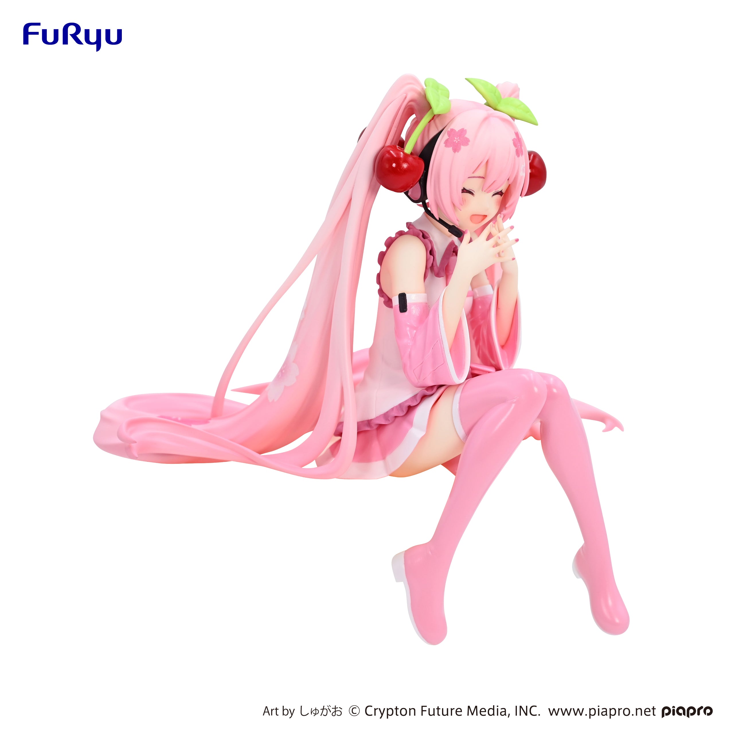Furyu Figures Noodle Stopper: Hatsune Miku - Sakura Miku 2023 Smile