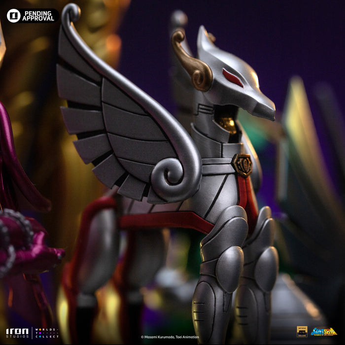 IRON Studios: Saint Seiya - Mu de Aries Deluxe Escala De Arte 1/10