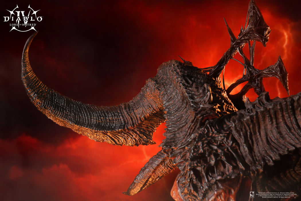 PureArts: Diablo IV Lord of Hatred - Mascara de Mephisto Replica Escala 1/2