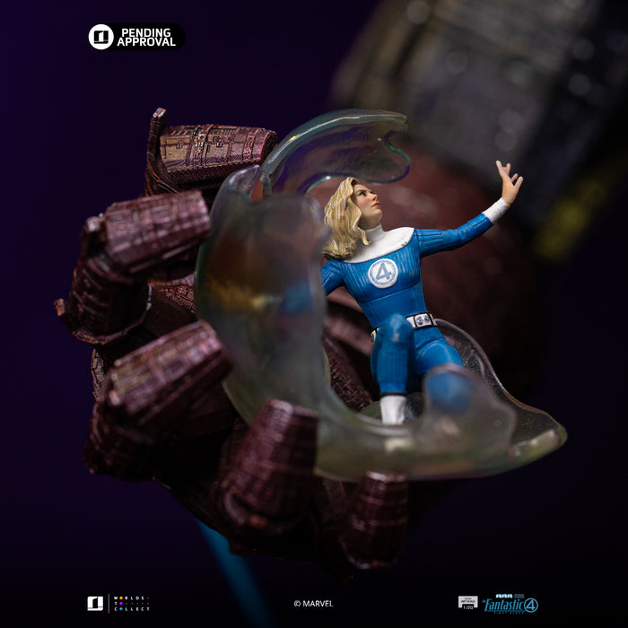 IRON Studios: Marvel Los 4 Fantasticos - Galactus Diorama Deluxe Demi Escala De Arte 1/20