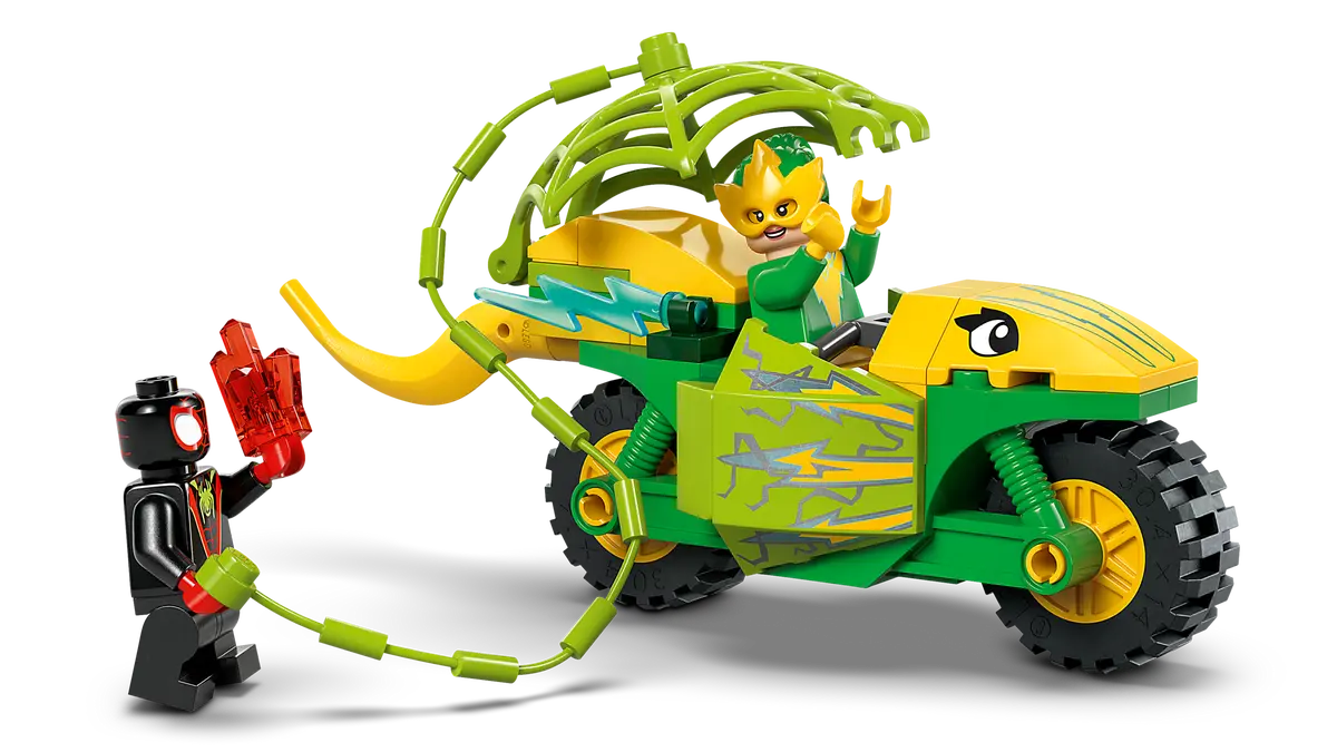 LEGO Marvel Spidey y su Super Equipo Spin y Electro: Duelo de Vehiculos Dinosaurio 11198