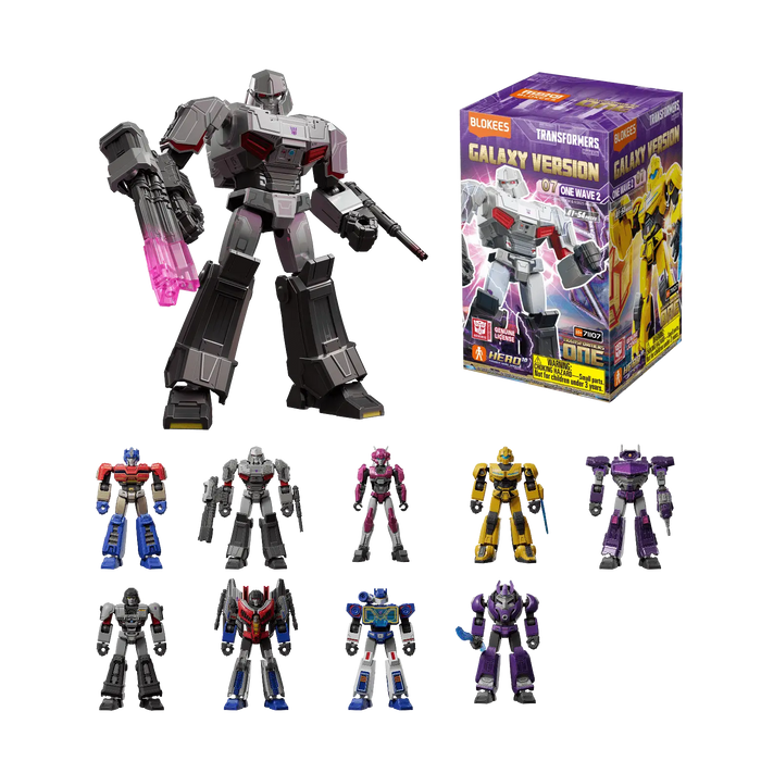 Blokees Transformers Galaxy Series: 07 One Wave 2 Unitario Sorpresa 71107