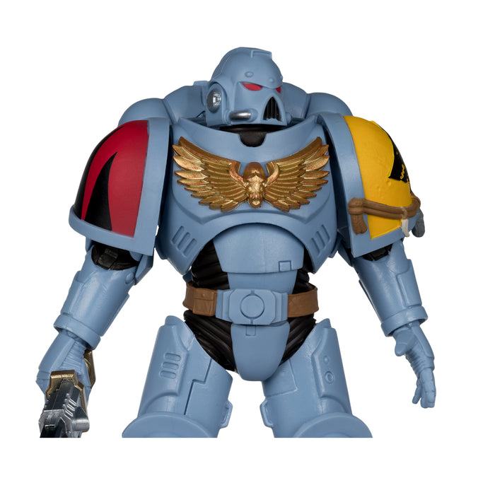 Mcfarlane Warhammer 40000: Space Wolves Grey Hunter 7 Pulgadas