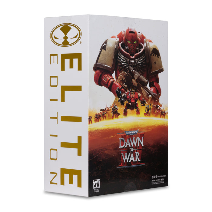 Mcfarlane Elite Edition: Warhammer Dawn Of War 4 - Captain Cyrus In Phobos Armor 7 Pulgadas
