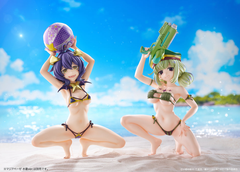 Kadokawa Scale Figure: Gushing Over Magical Girls - Leoparde Swimsuit Escala 1/6