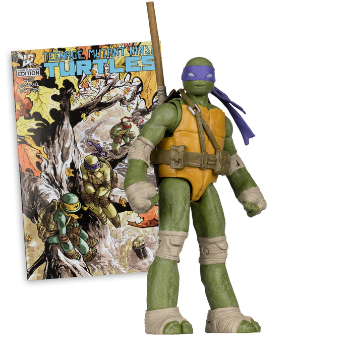 Mcfarlane Page Punchers: Tmnt Tortugas Ninja - Donatello Con Comic 5 Pulgadas