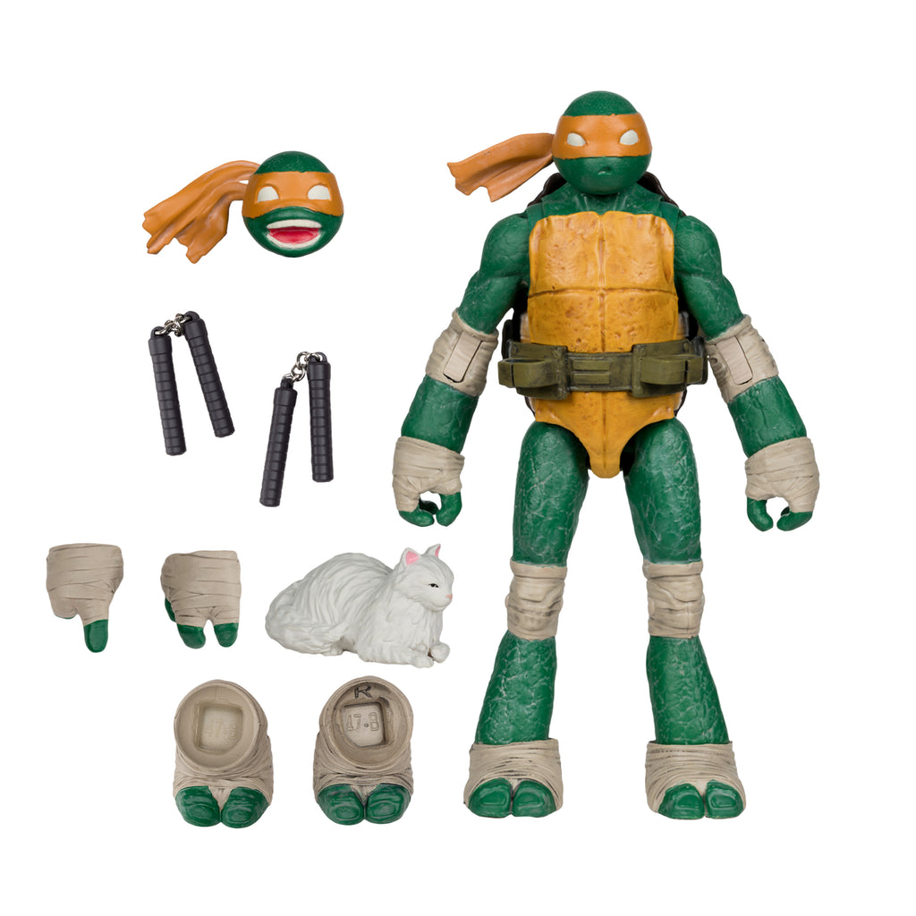 Mcfarlane Page Punchers: Tmnt Tortugas Ninja - Michelangelo 5 Pulgadas —  Distrito Max, image size:1024x1024