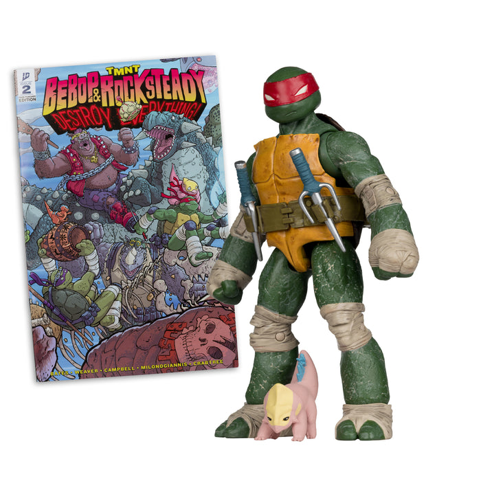 Mcfarlane Page Punchers: Tmnt Tortugas Ninja - Raphael 5 Pulgadas
