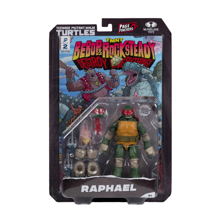 Mcfarlane Page Punchers: Tmnt Tortugas Ninja - Raphael 5 Pulgadas