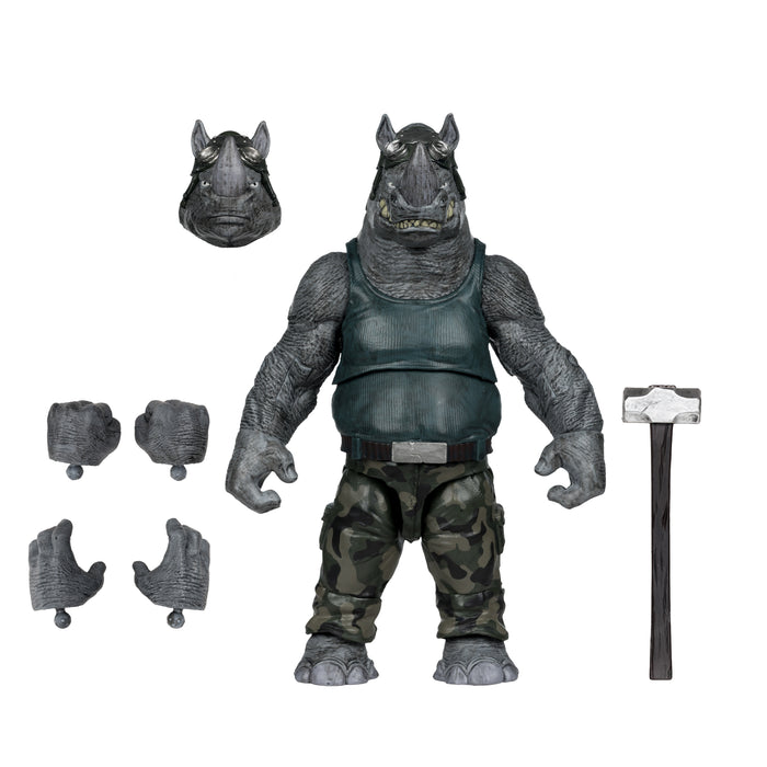 Mcfarlane Page Punchers: Tmnt Tortugas Ninja - Rocksteady 5 Pulgadas