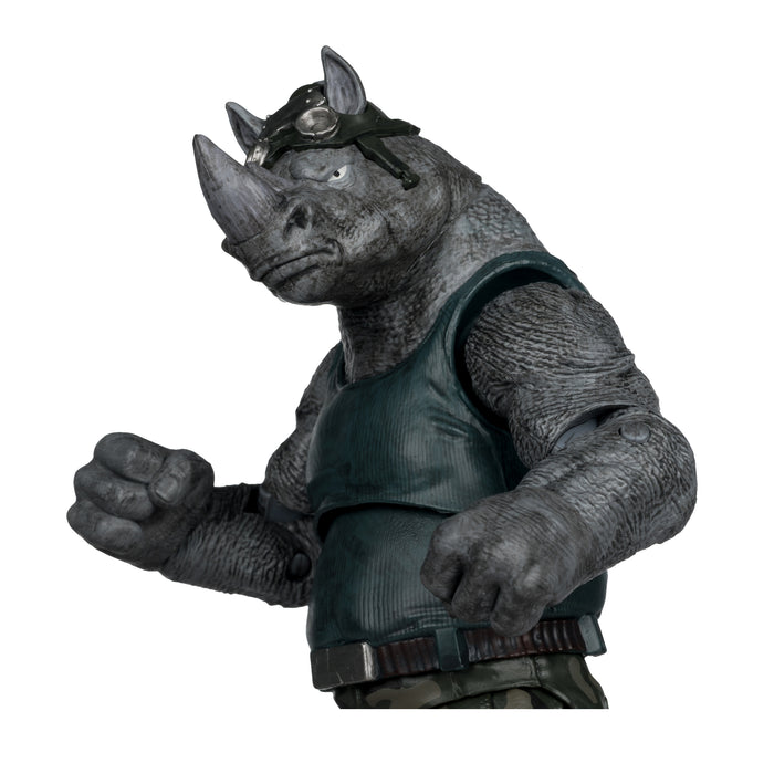 Mcfarlane Page Punchers: Tmnt Tortugas Ninja - Rocksteady 5 Pulgadas