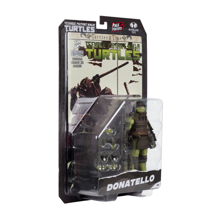 Mcfarlane Figure With Comic: Tmnt Tortugas Ninja - Donatello Turtles In Time 5 Pulgadas Con Comic