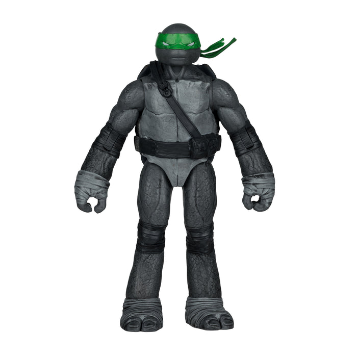 Mcfarlane Figure With Comic: Tmnt Tortugas Ninja - Leonard Black White & Green Variant 5 Pulgadas