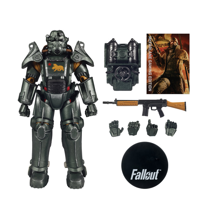 Mcfarlane Gaming Edition: Fallout New Vegas - T-45 Armor Ncr 7 Pulgadas