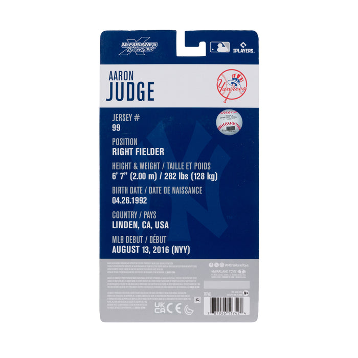 Mcfarlane Mlb Articulated Figures: Yankees - Aaron Judge 6 Pulgadas