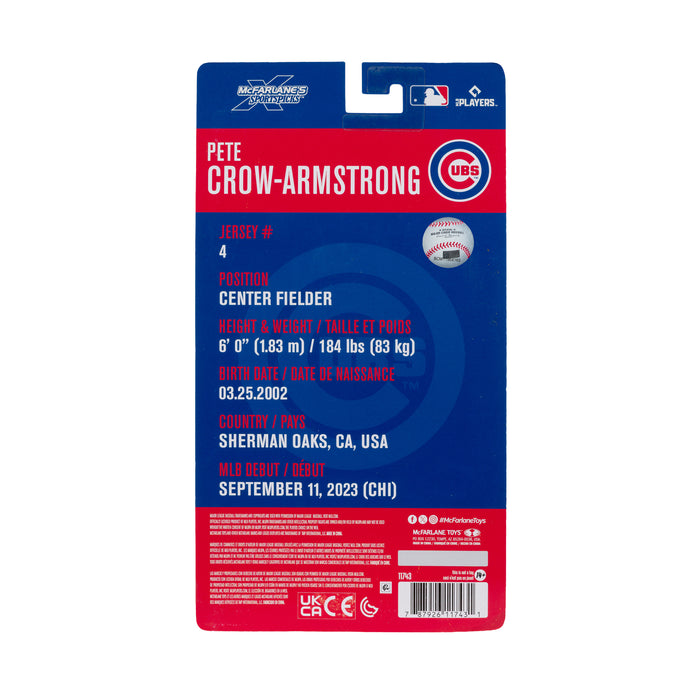 Mcfarlane Mlb Articulated Figures: Cubs - Pete Crow Armstrong 6 Pulgadas
