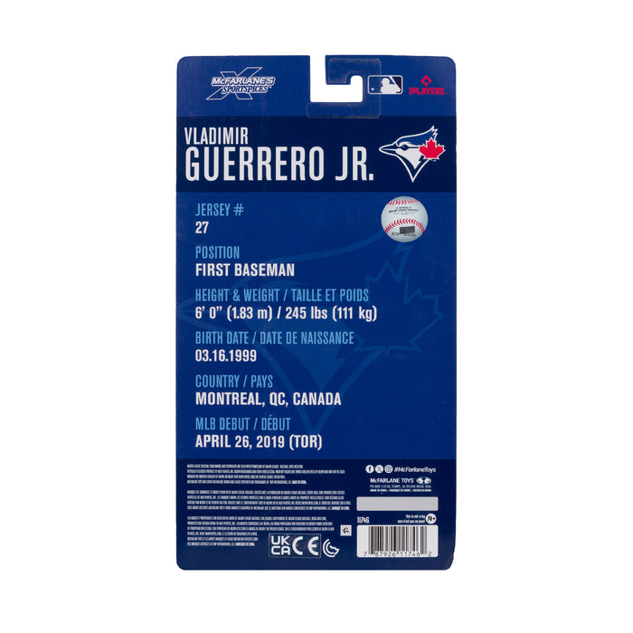 Mcfarlane Mlb Articulated Figures: Blue Jays - Vladimir Guerrero Jr. 6 Pulgadas