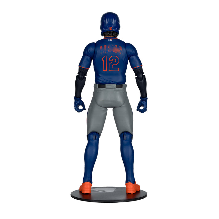 Mcfarlane Mlb Articulated Figures: Mets - Francisco Lindor 6 Pulgadas