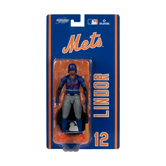 Mcfarlane Mlb Articulated Figures: Mets - Francisco Lindor 6 Pulgadas