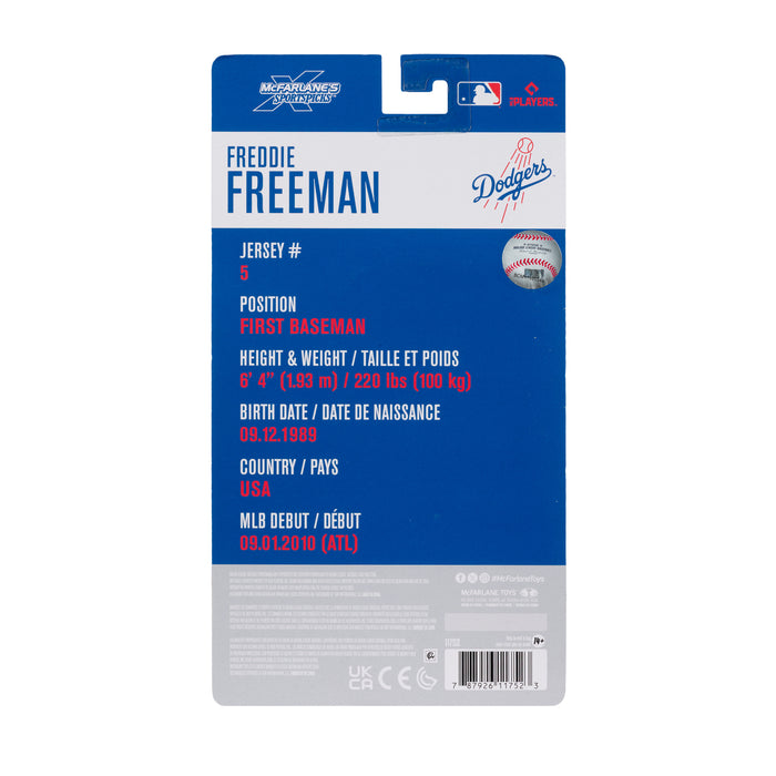Mcfarlane Mlb Articulated Figures: La Dodgers - Freddie Freeman 6 Pulgadas