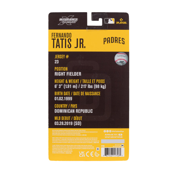 Mcfarlane Mlb Articulated Figures: San Diego Padres - Fernando Tatis Jr 6 Pulgadas