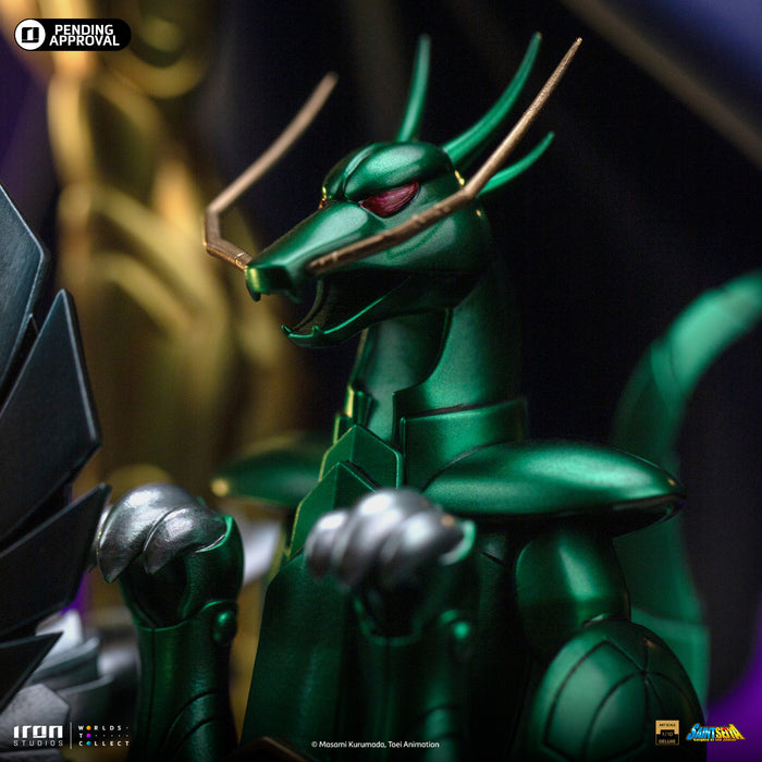 IRON Studios: Saint Seiya - Mu de Aries Deluxe Escala De Arte 1/10