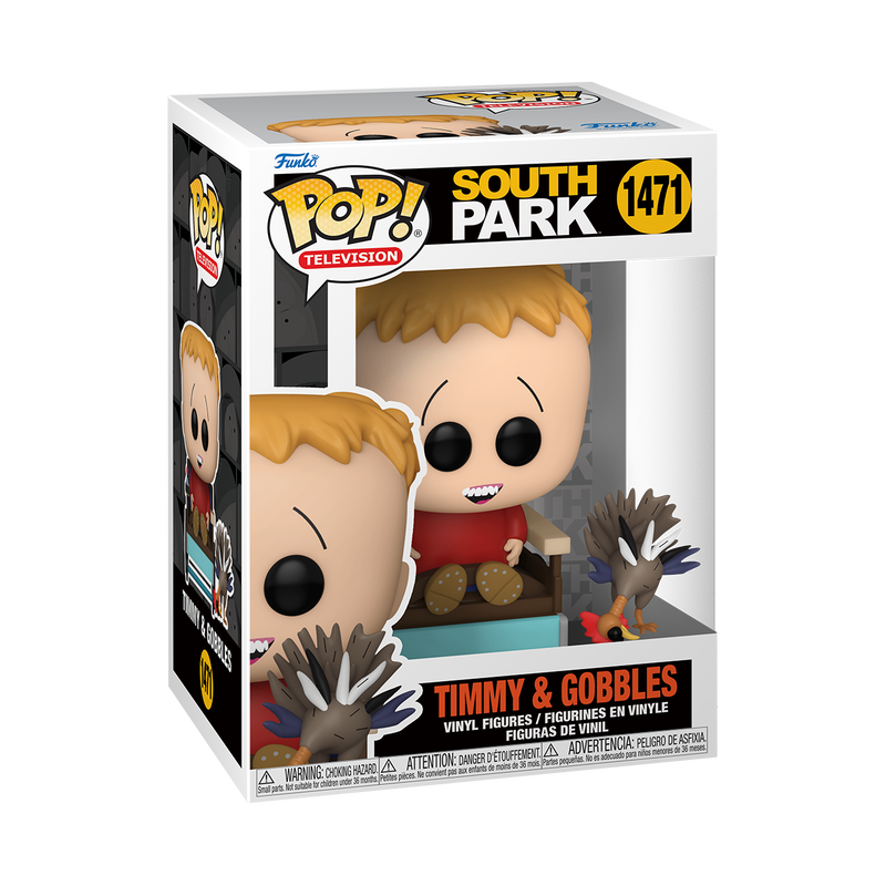Funko Pop & Buddy: South Park - Timmy y Gobbles