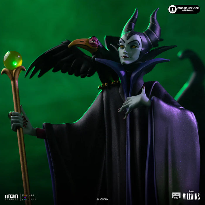 Iron Studios: Disney Villanos - Malefica Escala de Arte 1/10