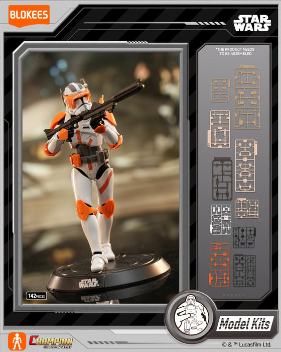 Blokees Star Wars Champion Class: Attack of the Clones - 10 Commander Cody 75810