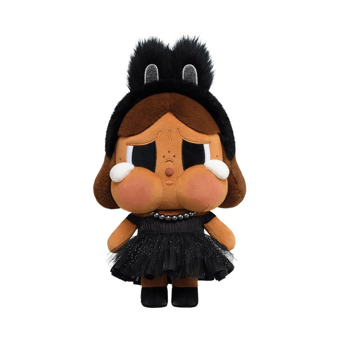 POP MART: CRYBABY - SHINY SHINY SERIES Plush Doll Black