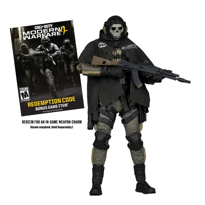 Mcfarlane Elite Edition: Call Of Duty Modern Warfare - Ghost Deluxe 7 Pulgadas