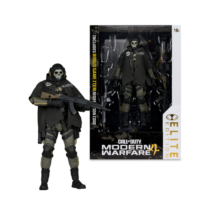 Mcfarlane Elite Edition: Call Of Duty Modern Warfare - Ghost Deluxe 7 Pulgadas