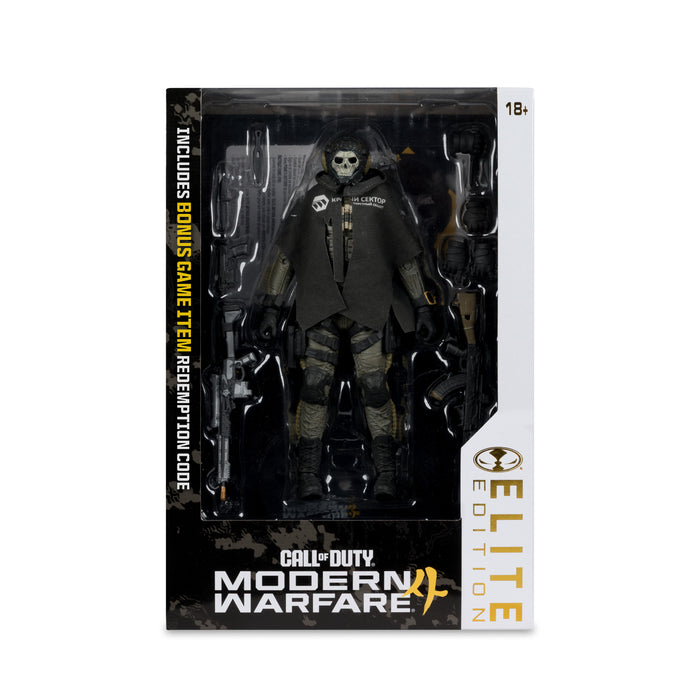 Mcfarlane Elite Edition: Call Of Duty Modern Warfare - Ghost Deluxe 7 Pulgadas