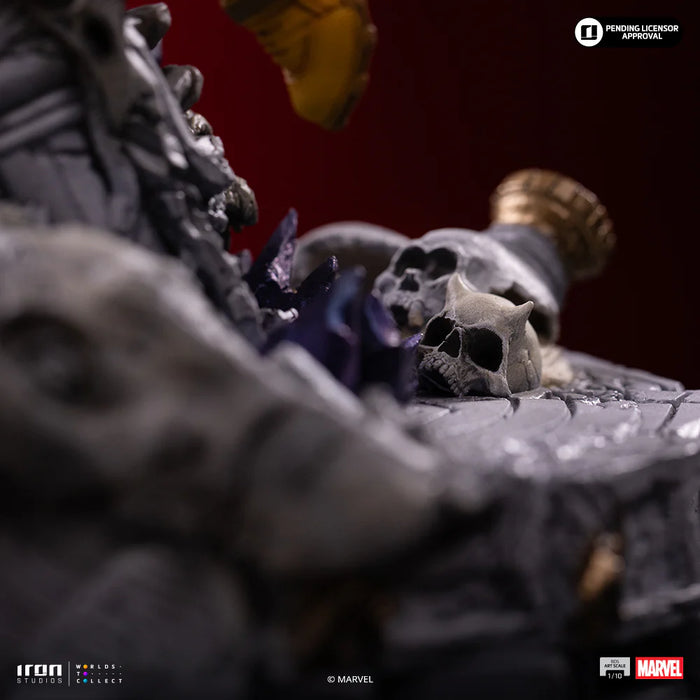 Iron Studios: Marvel X Men - Cyclops Guantelete del Infinito Diorama BDS Escala de Arte 1/10