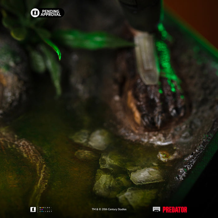 IRON Studios: Depredador - Depredador Cazador de la Jungla Escala De Arte 1/10