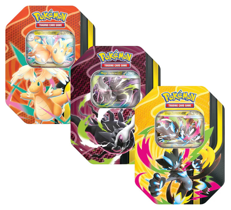 Pokemon TCG: Mega Forces Tin Q3 2026 en Ingles