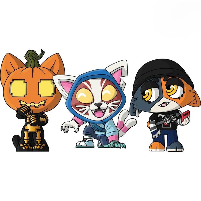 Youtooz Games: Fortnite - Spice, Nyanja y Meowskulls Minitooz 3 Pack