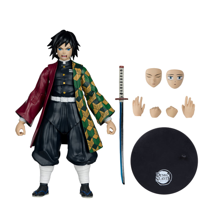 Mcfarlane Demon Slayer Season 3: Tomioka Giyu Expressions Variant 7 Pulgadas