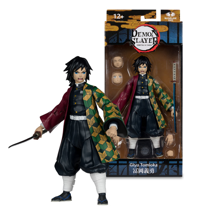 Mcfarlane Demon Slayer Season 3: Tomioka Giyu Expressions Variant 7 Pulgadas