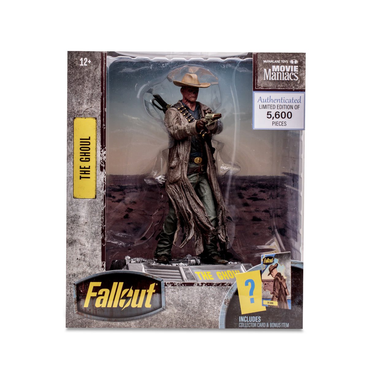 McFarlane Estatua Movie Maniacs: Fallout - The Ghoul Limited Edition 6 Pulgadas