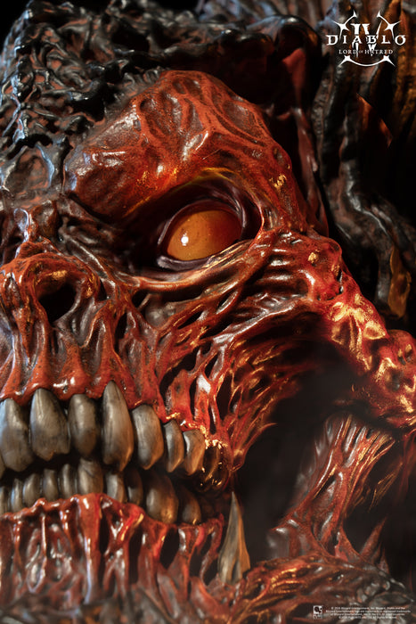 PureArts: Diablo IV Lord of Hatred - Mascara de Mephisto Replica Escala 1/2