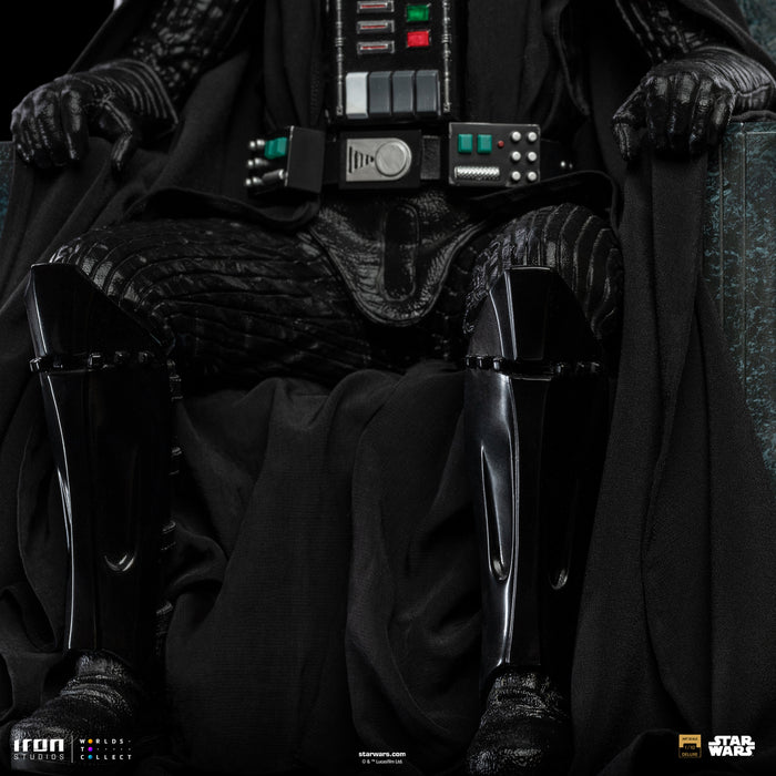 IRON Studios: Star Wars - Darth Vader en Trono Escala De Arte 1/10