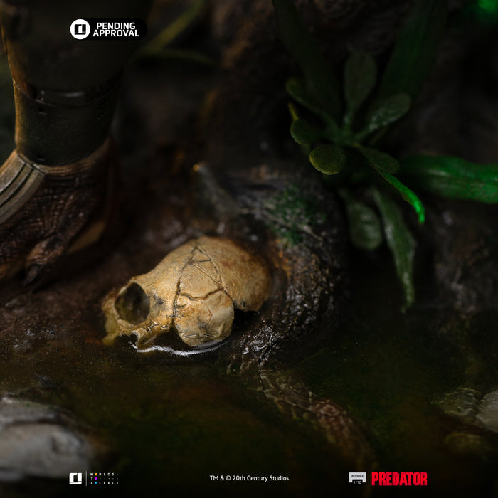IRON Studios: Depredador - Depredador Cazador de la Jungla Escala De Arte 1/10