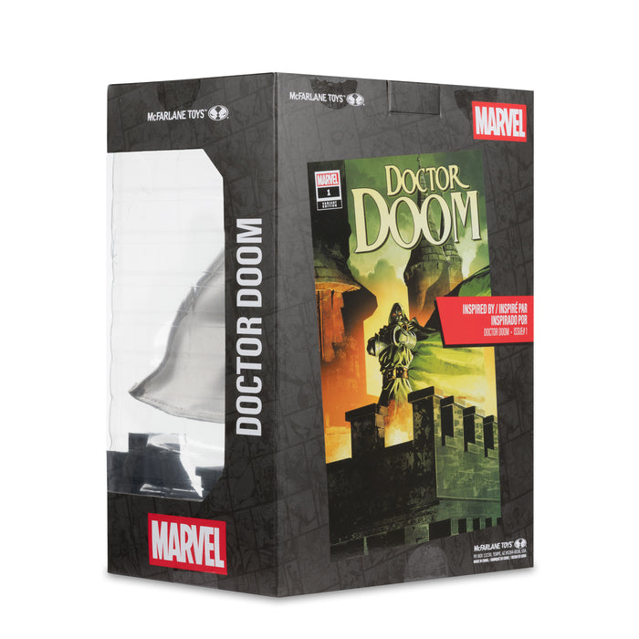 Mcfarlane Marvel Collection: Doctor Doom Num 1 Future Foundation - Doctor Doom Gold Label Escala 1/6
