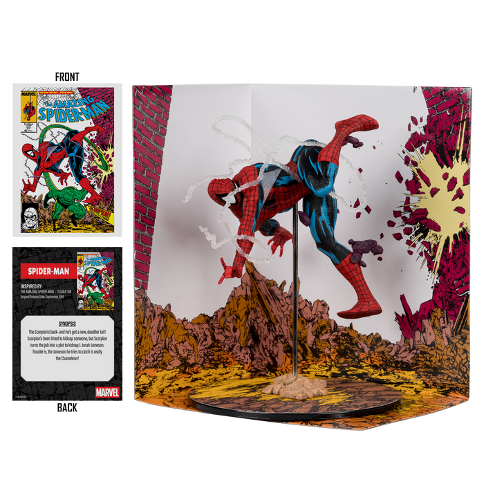 Mcfarlane Marvel Collection: Amazing Spider-Man Num 318 - Spider-Man Escala 1/10