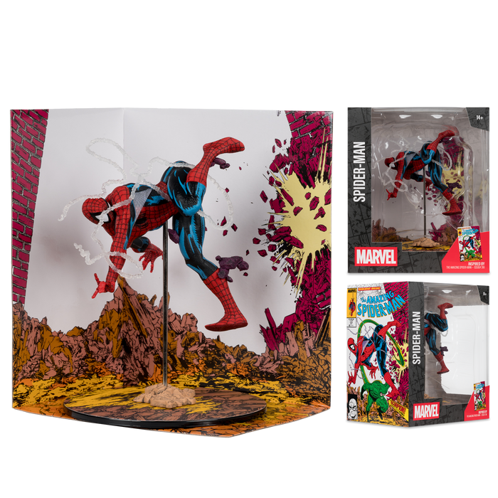 Mcfarlane Marvel Collection: Amazing Spider-Man Num 318 - Spider-Man Escala 1/10