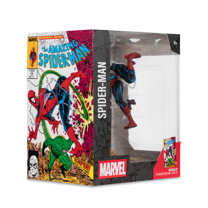 Mcfarlane Marvel Collection: Amazing Spider-Man Num 318 - Spider-Man Escala 1/10